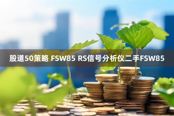 股道50策略 FSW85 RS信号分析仪二手FSW85